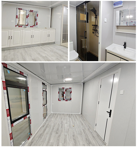 20ft prefab mở rộng nhà xách tay Modular Tiny nhà casas prefabricadas với 2 phòng ngủ cho cắm trại sống - Product Image 3