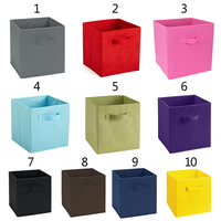 Boîte de rangement en tissu pour articles ménagers, sac de rangement pliable en tissu