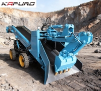 Cargadora de escombro para minería subterránea MWB-60 con accionamiento eléctrico, máquina de escoria, cargadora de roca eléctri