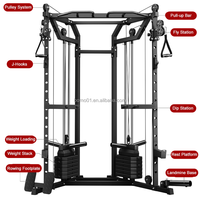 Zoshine Station de musculation multifonctionnelle en acier pour la maison, avec rack de musculation aux formes irrégulières, pour la musculation et le fitness, unisexe