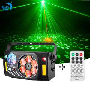 Alta calidad LED Bee Eye 6PCs 4in1 Mini Light DMX512 Control KTV bar Party Wedding Concert Runway Stage Laser Light - Product Image 1