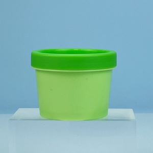 Wholesale Custom Color 250g Ice Cream Shape Cosmetic Package Airtight Beauty PP <b>Jar</b> 200ml Pink Green <b>Plastic</b> PP <b>Jar</b> with Lid - Product Image 6