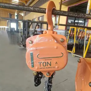 China made 2 ton 3t 5t 10t industrial hoist crane mobile portable durable chain pulley block