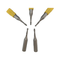 1/2 pouces 12.7mm tige TCT 2 cannelures vers le bas CNC routeur à bois fraise en bout pour fraisage panneau de particules