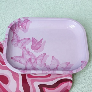 ชุดถาดกลิ้งแบบกำหนดเองพิมพ์ลายเอง-ถาดกลิ้งสำหรับกล่องของขวัญบุหรี่ไฟแช็คอื่นๆและ amoking โลหะอุปกรณ์เสริม - Product Image 4