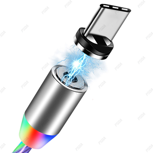 <span class=keywords><strong>Cable</strong></span> Magnético <span class=keywords><strong>USB</strong></span> con Luz LED Fluorescente, Tipo C, Micro <span class=keywords><strong>USB</strong></span> C, XPIN, para Carga de Android, <span class=keywords><strong>Cable</strong></span> de Carga Magnético - Product Image 2