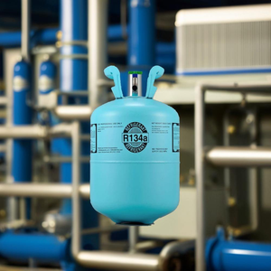 غاز R34a/R134a نقي بنسبة 99.9٪ وزن 13.6 كجم، سهل التركيب ومتين للاستخدام الصناعي والتجاري والمنزلي، تجهيزات تكييف هواء معدنية - Product Image 3