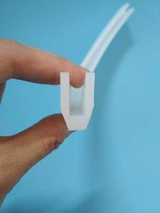 Bande de silicone rectangulaire, bande de silicone résistante aux hautes températures, étanche, épaisseur 1 mm 1,5 mm - Product Image 1