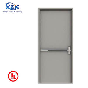 American standard size ul listed fire rated classic swing steel fire door for exterior - Product Image 2