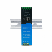 Alimentation électrique sur rail DIN MORNSUN LIF240-10B24R2 240W 24V 10A AC DC, alimentation industrielle à découpage avec PFC actif