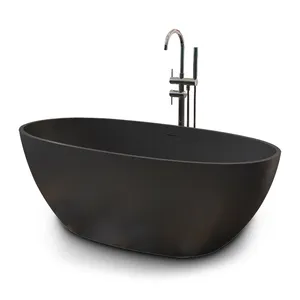 resin stone square bath tub solid freestanding bat small 120 for sale