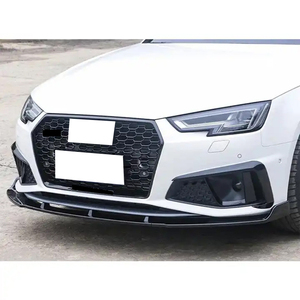 Kit de carrocería de coche más vendido, rejilla de panal de parachoques delantero ABS para <span class=keywords><strong>Audi</strong></span> <span class=keywords><strong>A4</strong></span> S4 <span class=keywords><strong>B9</strong></span>, actualización a RS4 Style 2017-2019 - Product Image 6