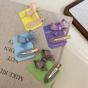 Sayoung Oem/Odm Vente en gros Logo personnalisé Coiffure Usage quotidien Salon Maquillage Pelle Forme d'arc Pinces à <span class=keywords><strong>cheveux</strong></span> sans courbure - Product Image 5