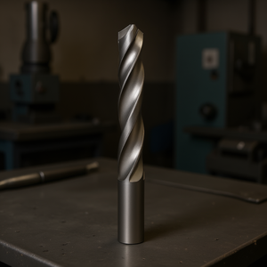 High Performance Carbide <b>Drill</b> Bit Ta1040 5xD Lapped Uncoated For Machine Tools - Product Image 3