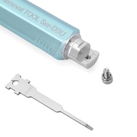 Strumento di Estrazione Terminali a Singolo Perno JRready JRDDS-N140100-09 Adatto per Vari Terminali Grandi a Molla Singola