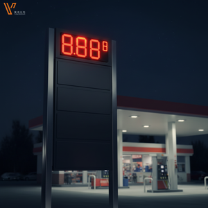 ป้ายไฟ LED/ป้ายแสดงราคา LED สำหรับปั๊มน้ำมัน - Product Image 3