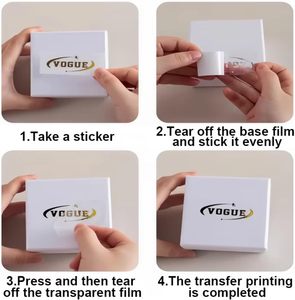 Autocollants personnalisés transparents, étiquettes pour flacons de parfum, autocollants transparents, étiquettes logo, étiquettes <span class=keywords><strong>transparentes</strong></span> en PVC, rouleau d'étiquettes <span class=keywords><strong>transparentes</strong></span> - Product Image 3