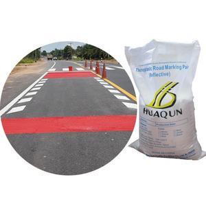 Pintura de Señalización Vial Luminosa Estándar para Carreteras HUA QUN, Alta Reflectividad, Brillo Intenso, Termoplástica - Product Image 1