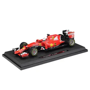 Bburago <span class=keywords><strong>Modellino</strong></span> in Scala Die-cast del Racing SF15-T, Vendita Calda # <span class=keywords><strong>Modellino</strong></span> Auto da Corsa Kimi Raikonen 7 in Scala 1/18, Auto in Lega Metallica Scorrevole - Product Image 1