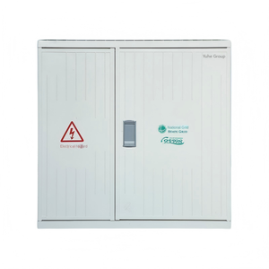 Gabinete de Distribución de Energía para Exteriores, Caja Eléctrica de Fibra de Vidrio y Poliéster, Impermeable, con Bisagras, para Montaje en Poste SMC - Product Image 3