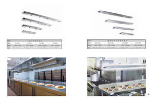 Lámpara Calentadora de Alimentos / Lámpara de Calor Infrarroja de Acero Inoxidable para Buffet de <span class=keywords><strong>1610W</strong></span> para Mostrador - Product Image 2