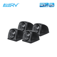 Moniteur de voiture AI BSD 10,1 pouces, système d'alerte de détection de véhicule, DVR, écran quadruple divisé, moniteur pour camion et bus