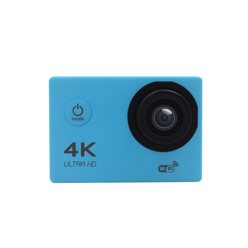 Camera single screen with full blue