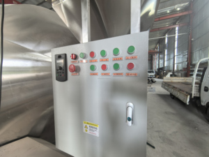 Mélangeur horizontal en acier inoxydable utilisé pour l'usine de mélange d'engrais BB - Product Image 4