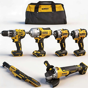 Juego de Herramientas Eléctricas Inalámbricas Recargables <span class=keywords><strong>DEWALT</strong></span> al por Mayor, Diseño Ergonómico, Resistentes, Duraderas, Cómodas de Agarrar - Product Image 1