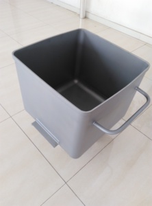 Thịt công nghiệp xe đẩy cấp thực phẩm thép không gỉ bin giỏ hàng <span class=keywords><strong>Buggy</strong></span> giá <span class=keywords><strong>200L</strong></span> Bốn bánh xe - Product Image 2
