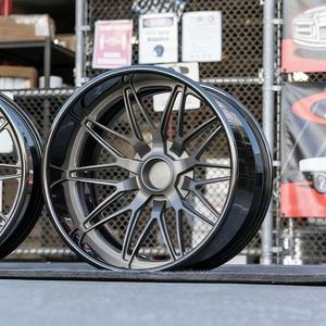 Ruedas Forjadas de Aluminio de 2 Piezas SAiLen, Diseño Cóncavo Profundo Personalizado, Remaches Mecanizados, Compatibilidad Universal para Audi PCD LT265 65R17 - Product Image 3