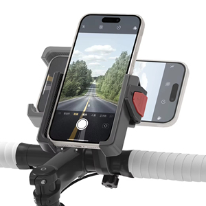 Adjustable Creative Shock-Absorbing Motorcycle Cell Phone Holder Handlebar <b>Stand</b> Mount Bracket Bicycle Phone Holder - Product Image 3