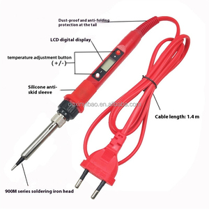 2024 producto recién actualizado 7 en 1 <span class=keywords><strong>soldador</strong></span> de temperatura ajustable 80W 110V/220V Kit de soldadura kit de reparación electrónica - Product Image 3