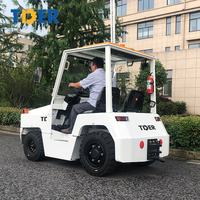 TDER Bodenabfertigungsgeräte Hersteller Flughafen Fracht Gepäck Traktor Schlepper mit Kabine