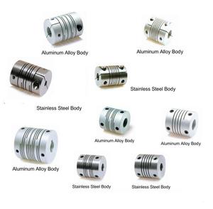 Aluminium Flexibele Encoderkoppeling Aanpasbare Oem Krachtoverbrengingskoppelingen - Product Image 1