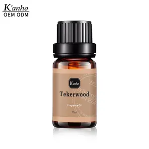 Teakwood-botella de vidrio ámbar, difusor de aceite esencial natural, Aceite de Masaje, fragancia calmante para el cuerpo y la mente, 100% puro, cuidado de la piel