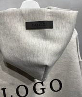 Top qualité poids lourd 100% coton hommes à capuche mode lâche épais tissu à capuche avec lettre imprimer sweats à capuche pour hommes