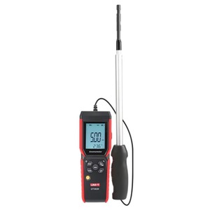 UNI-T UT362H เครื่องวัดอุณหภูมิการไหลของอากาศแบบมืออาชีพ พร้อมหัววัดแยกส่วนสำหรับวัดปริมาณอากาศ เซ็นเซอร์วัดความเร็วลมแบบ Hot Wire Anemometer - Product Image 1