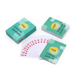 Pvc for Family Games <b>Poker</b> High Quality Plastic Playing Cards With Your Own Logo Design - Product Image 1