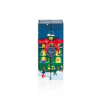 Boîte de calendrier de l'avent de Noël personnalisée, boîte-cadeau en papier de luxe à double porte avec tiroirs pour chocolats et desserts