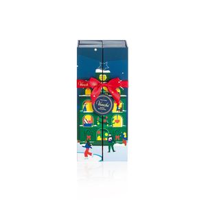 Caja de Calendario de Adviento Navideño Personalizada, Caja de Regalo de Papel de Lujo con Doble Puerta y Cajones para Chocolates y Postres - Product Image 5