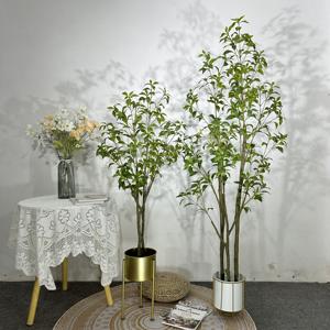 Real Touch Artificielle Japonica Verdure Tiges Branches de Feuilles pour Home Office Mariage Vase Filler Boutique Décoration Pieris Japonais - Product Image 2