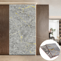 Panneaux muraux modernes imperméables en charbon de bambou, design mural solide Guangzhou Foshan