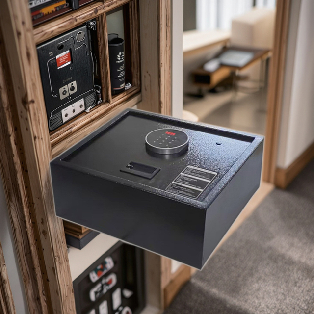 Smart Home Safety Electronic Digital Lock Fireproof Safe Box Upper-Opening Secure Personal Item Storage