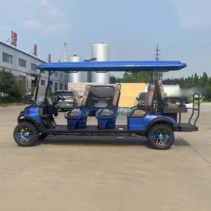 Potente Carro de Golf Eléctrico, Espacioso Buggy de Golf de 6 Plazas, Vehículo Eléctrico Todoterreno para Caza - Product Image 4
