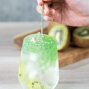 Perles de kiwi éclatantes de la meilleure qualité, vente en gros de perles de kiwi éclatantes pour bubble tea - Product Image 6