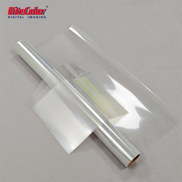 100micron PET Universal Clear Film Screen Print Transfers, High Opacity Waterproof Transparent Inkjet Film for Stencil Creation