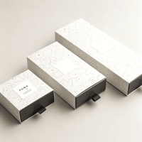 Boîte à savon portable de luxe OEM ODM, écologique, avec tiroir, impression personnalisée, en carton, pour savon artisanal, vente en gros