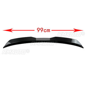 Aileron de toit arrière universel pour voiture, spoiler de toit arrière en ABS, bandes décoratives compatibles avec les voitures à hayon - Product Image 3