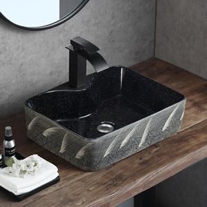 Chậu rửa mặt sứ cao cấp thiết kế cổ điển hình oval, giá rẻ, đặt bàn, dùng cho nhà vệ sinh - Product Image 5